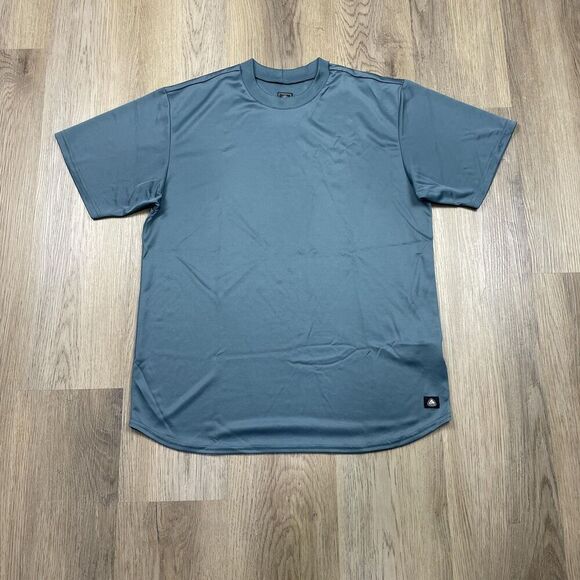 Nike ACG Shirt Mens Large Blue Dri-FIT Base Layer Outdoor Hiking Performance - Picture 1 of 12